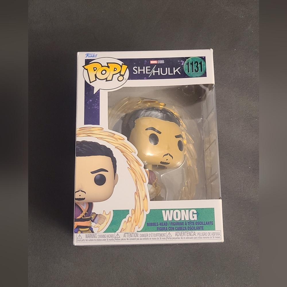 #1131 Wong Funko Pop! Movies Marvel Studios She-Hulk Vinyl figure